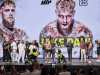 Jake Paul vs Mike Perry Ceremonial Weigh-in